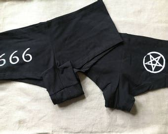 satan panties 666