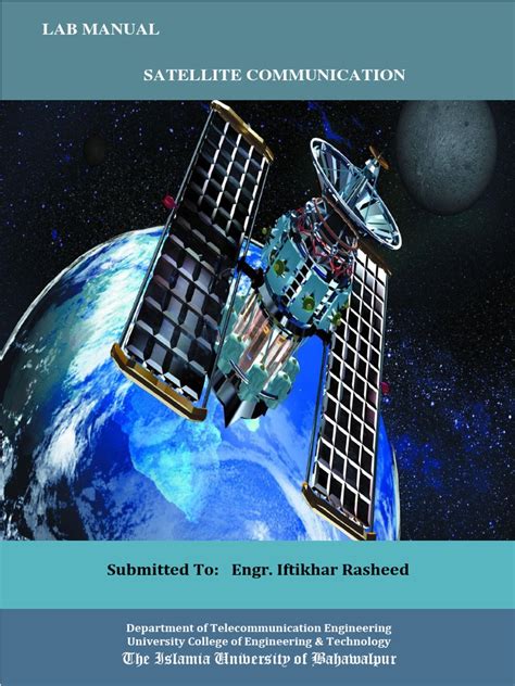 satellite communication lab manual pdf PDF