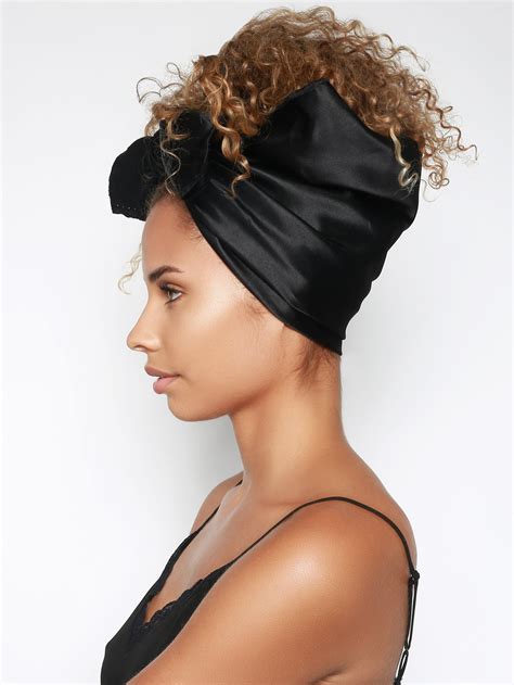 satin head wrap