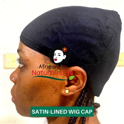 satin lined wig cap