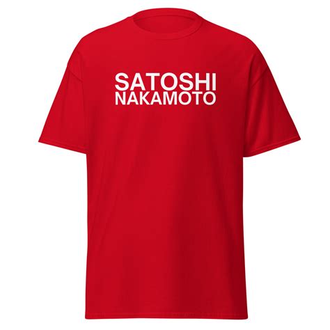 satoshi nakamoto shirt