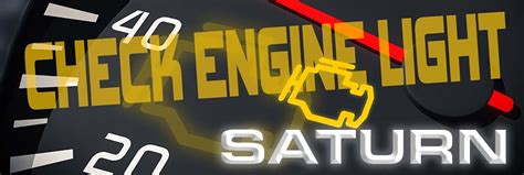 saturn check engine soon light Epub