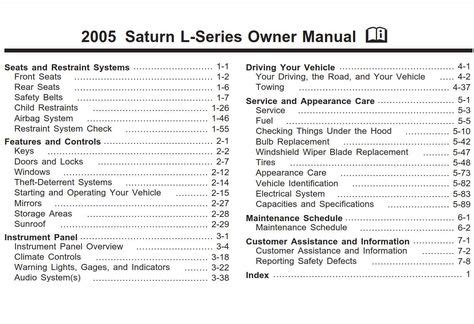 saturn repair manual free PDF