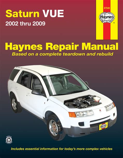 saturn vue transmission repair manual Doc