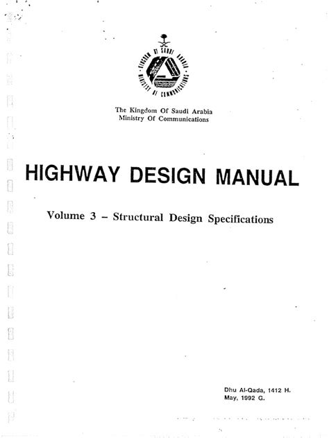 saudi arabia road design manual Epub