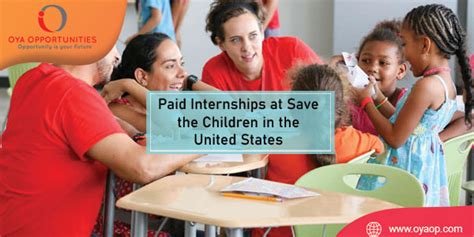 save the children internships