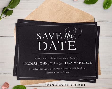 save the date cards