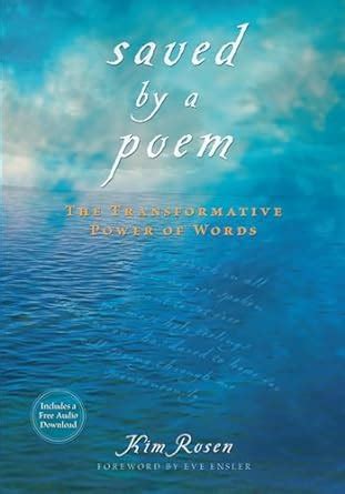 saved by a poem the transformative power of words PDF
