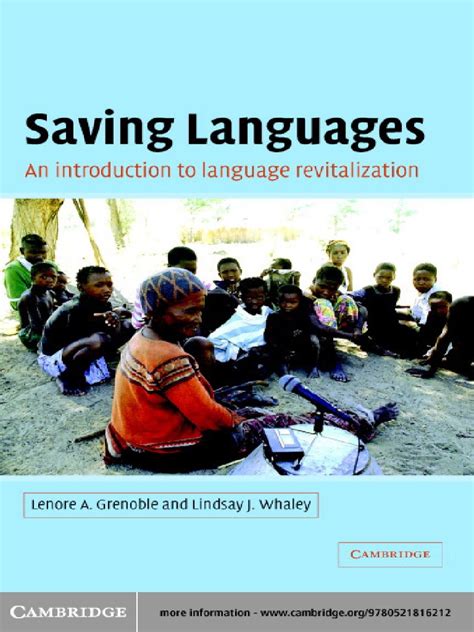 saving languages an introduction to language revitalization PDF