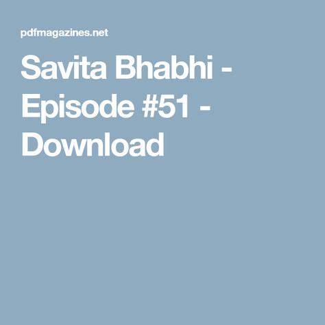 savita bhabhi episode 60 pdf online Epub