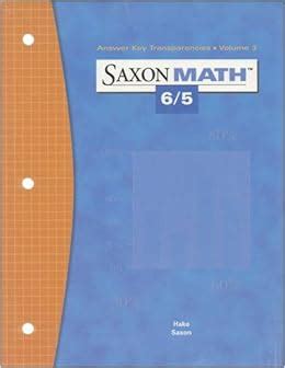 saxon math 6 5 answer key cheats Reader