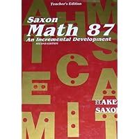 saxon math 87 an incremental development teachers edition Epub