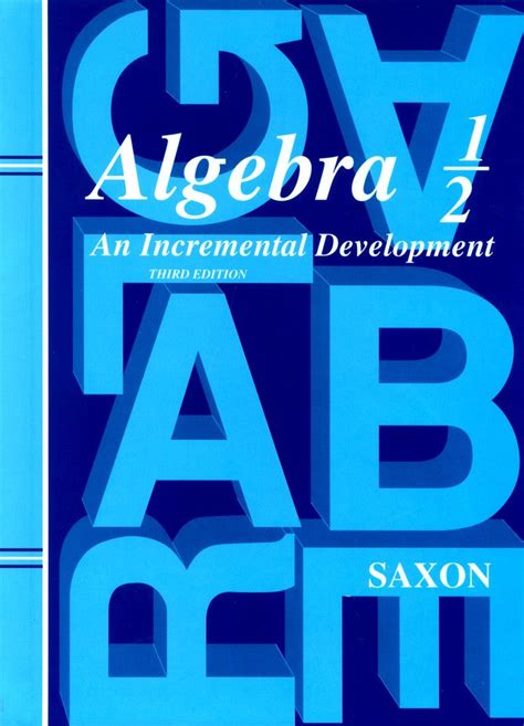 saxon math algebra 1 2 solutions manual PDF