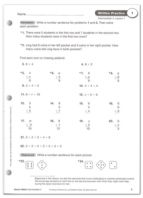saxon math intermediate 4 answer key Epub