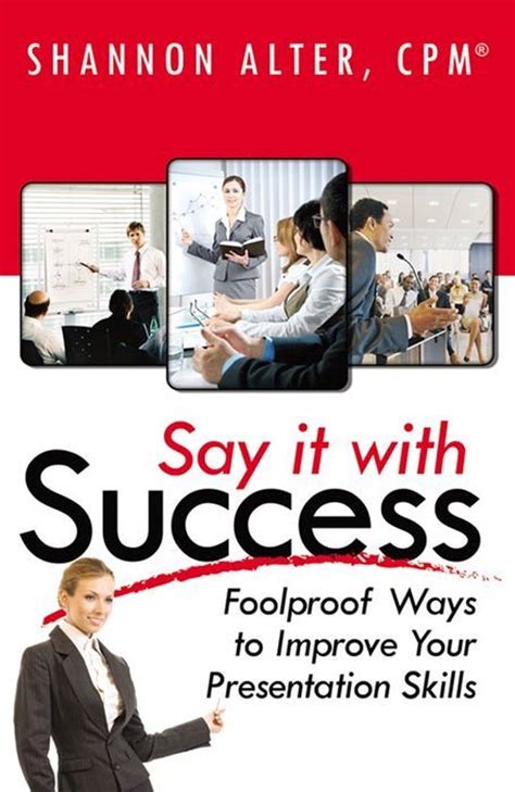 say it with success foolproof ways to improve your presentation Reader