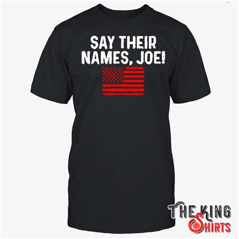 say their names shirt