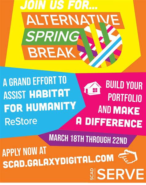 scad spring break