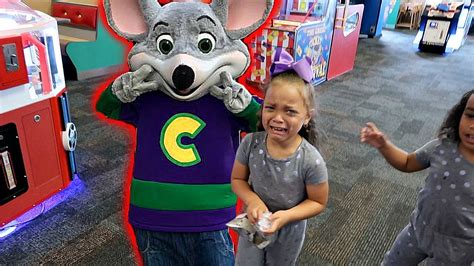 scared of chuck e cheese