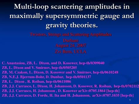 scattering amplitudes in gauge theory and gravity Kindle Editon