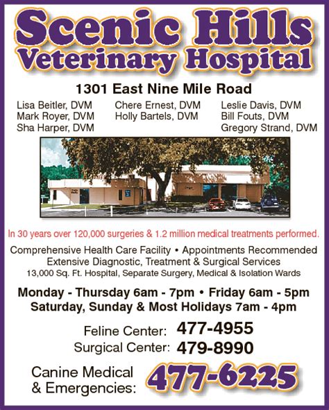 scenic hills veterinary hospital