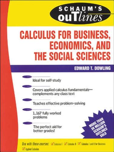 schaum outline of calculus for business economics and the social sciences Doc