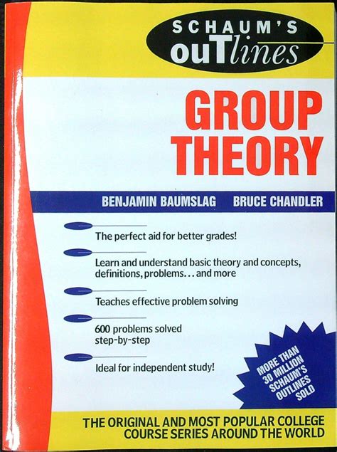 schaum outline solution manual group theory PDF