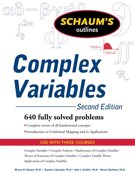 schaums outline of complex variables 2ed schaums outlines Epub