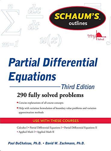 schaums outline of partial differential equations PDF