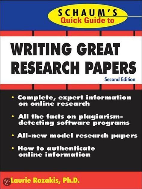 schaums quick guide to writing great research papers Doc