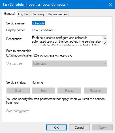 schedule windows service to run every day Reader