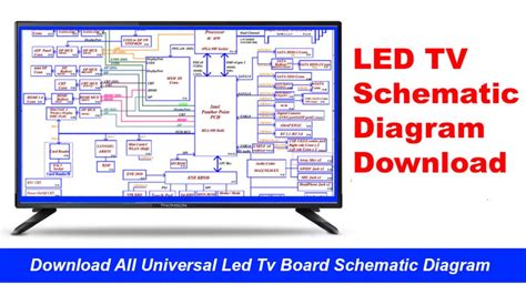 schematic diagram of led tv Reader