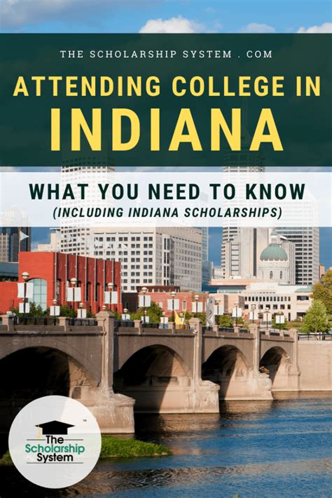 scholarship for college for indiana
