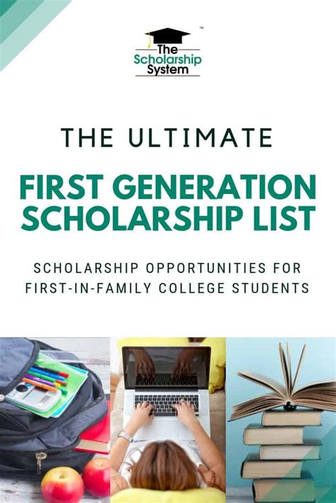 scholarships for first generation students