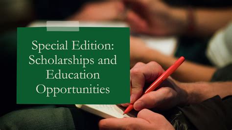 scholarships for special education