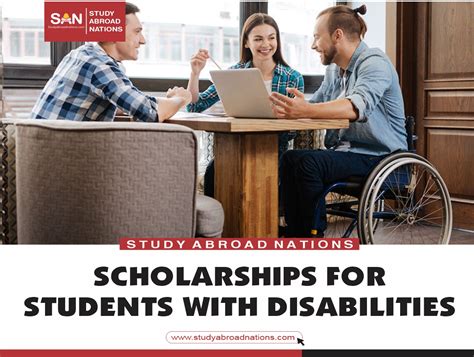scholarships for students with disabilities
