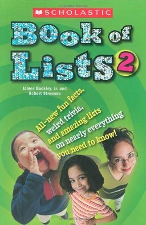 scholastic book of lists ii Reader