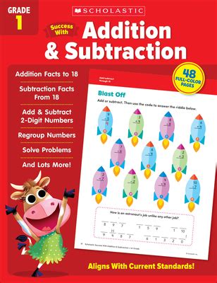 scholastic success with addition and subtraction grade 1 Kindle Editon