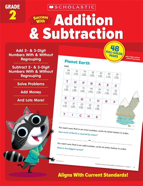 scholastic success with addition and subtraction grade 2 Kindle Editon