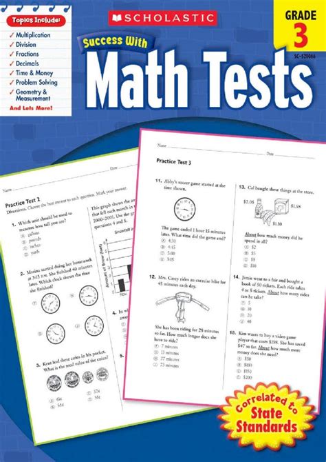 scholastic success with math grade 3 scholastic success with workbooks math Epub