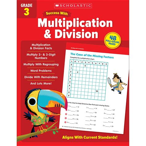 scholastic success with multiplication and division grade 3 PDF