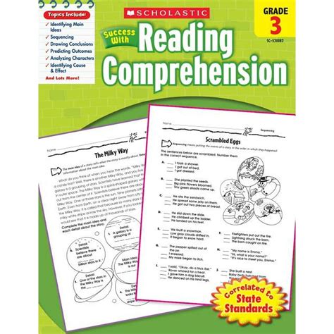 scholastic success with reading comprehension grade 3 Reader