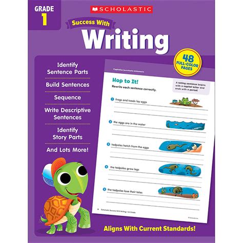 scholastic success with writing grade 1 Kindle Editon