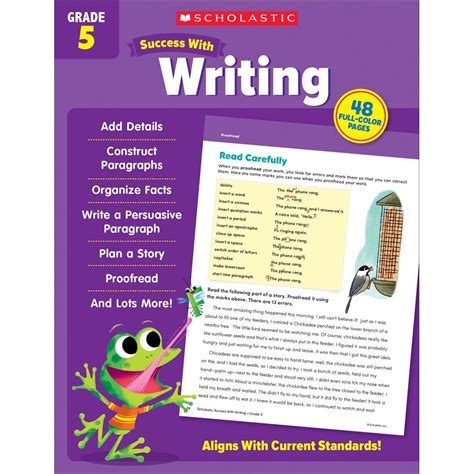 scholastic success with writing grade 5 Doc