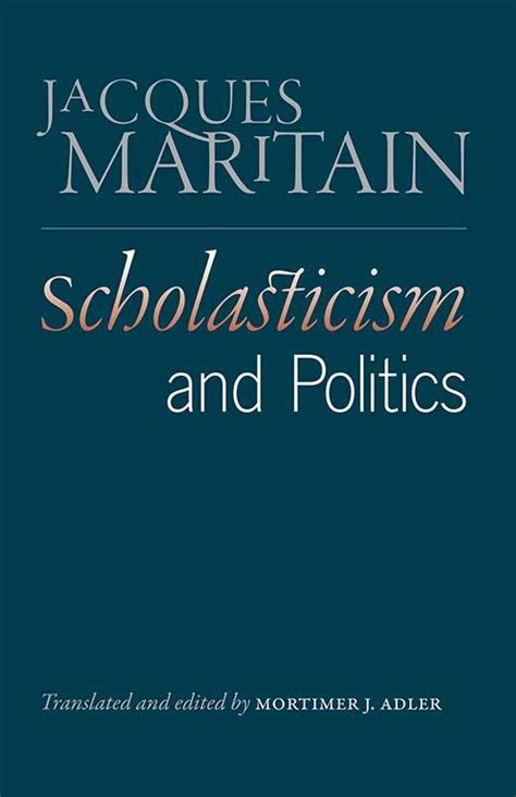 scholasticism and politics Reader