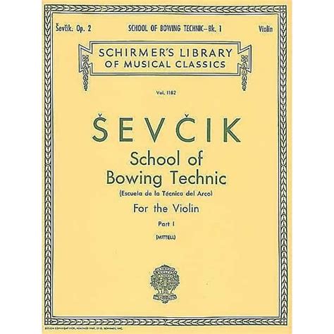 school of bowing technics op 2 book 1 violin method Reader