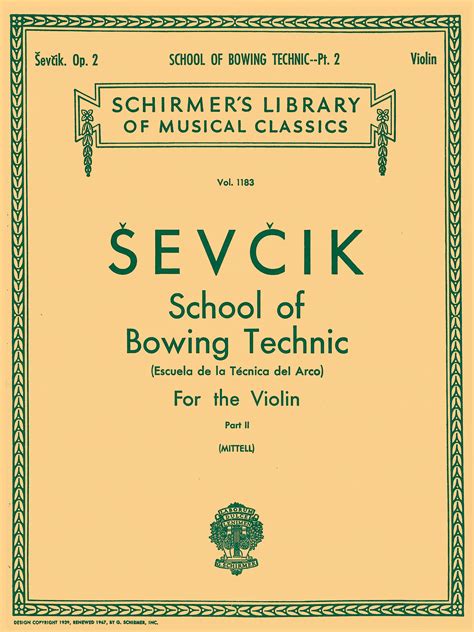 school of bowing technics op 2 book 2 violin method Epub