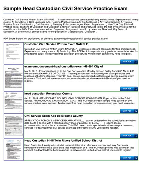 school-custodian-practice-test-for-california Ebook PDF