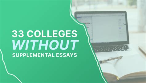 schools without supplemental essays Reader