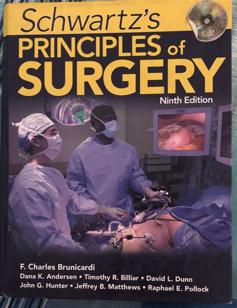 schwartzs principles of surgery ninth edition PDF