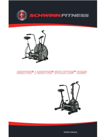 schwinn airdyne manual free Doc